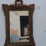Golden mirror  65x100cm