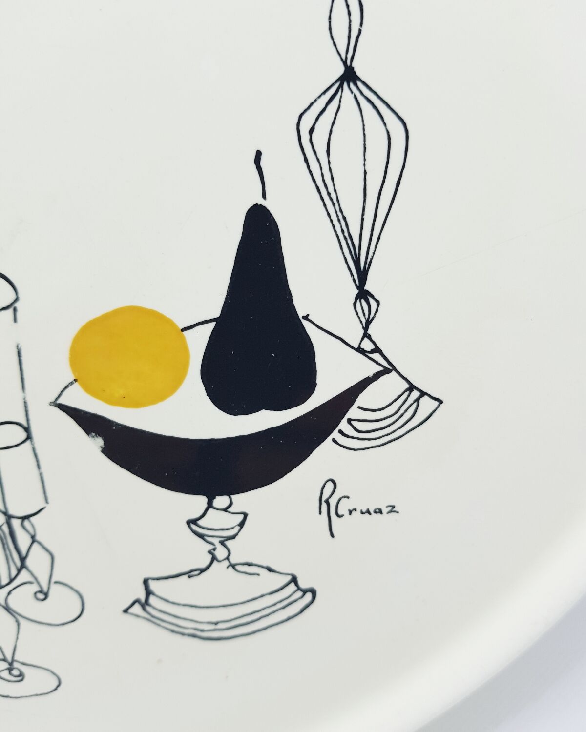 Salins Caprice cake plate