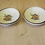 Vintage Boch La Louviere Corfu Collection Pair of Small Oval Serving Plates