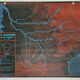 Pedagogical map MDI, 1964, reversible, "The Garonne and its tributaries", "The Loire and its tributaries"