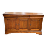 19th century Louis Philippe solid oak sideboard