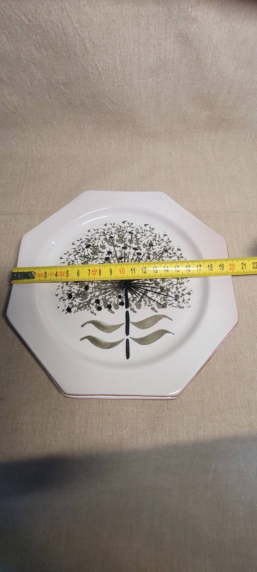 Set of 5 plates Abbey N D du Bec