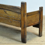 Antique walnut bench, Southern France / Northern Spain, 17th–18th century