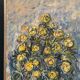 Swedish Oil on Canvas – “Flower” by S. Koskinen – Dated 1978