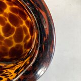 Empty glass pocket blown tortoiseshell 1970 XL