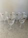 6 Cristal d'Arques wine glasses