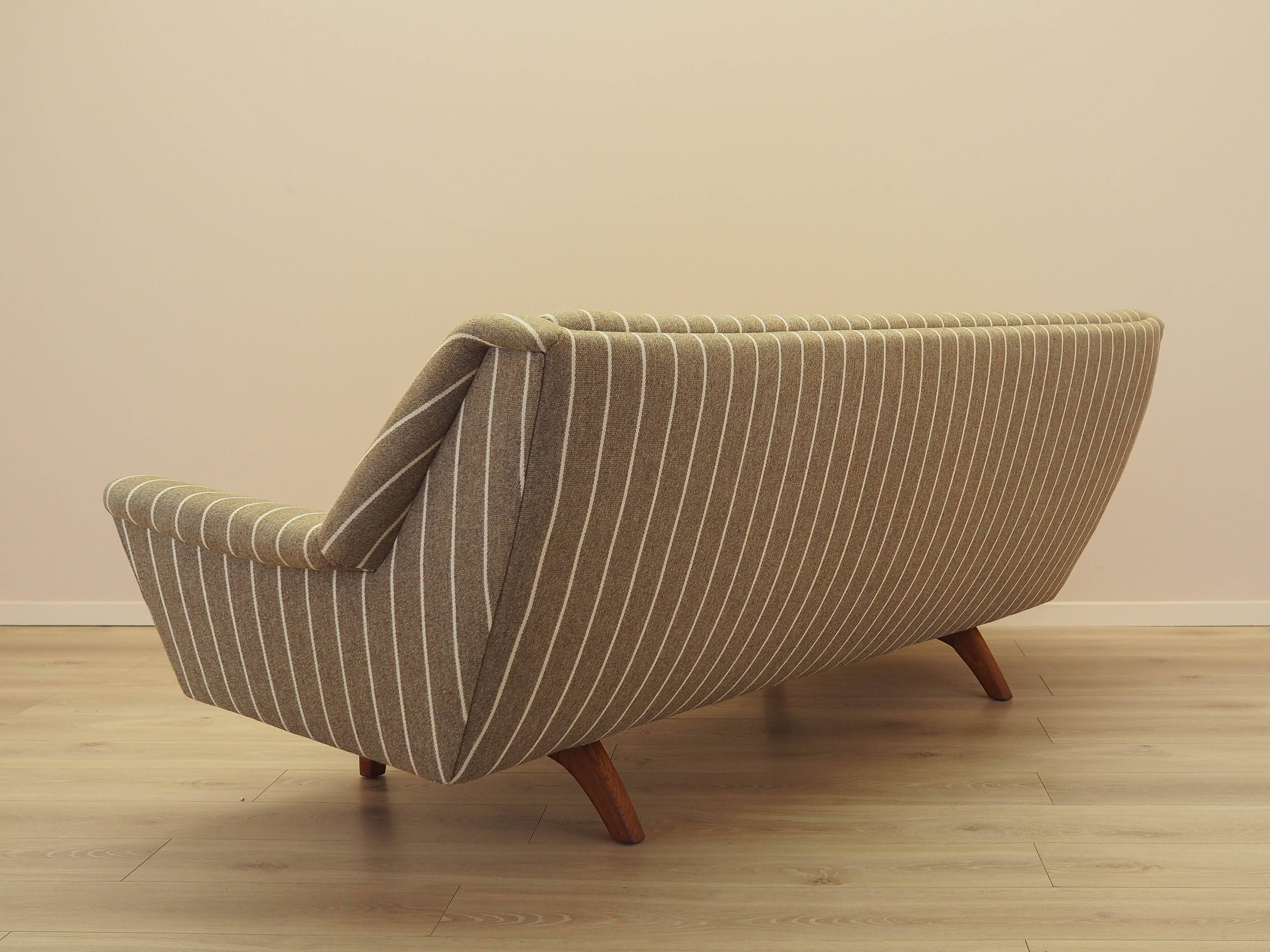 Beige sofa, Danish design, 1970s, made in Denmark