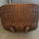 68cm wicker oval basket