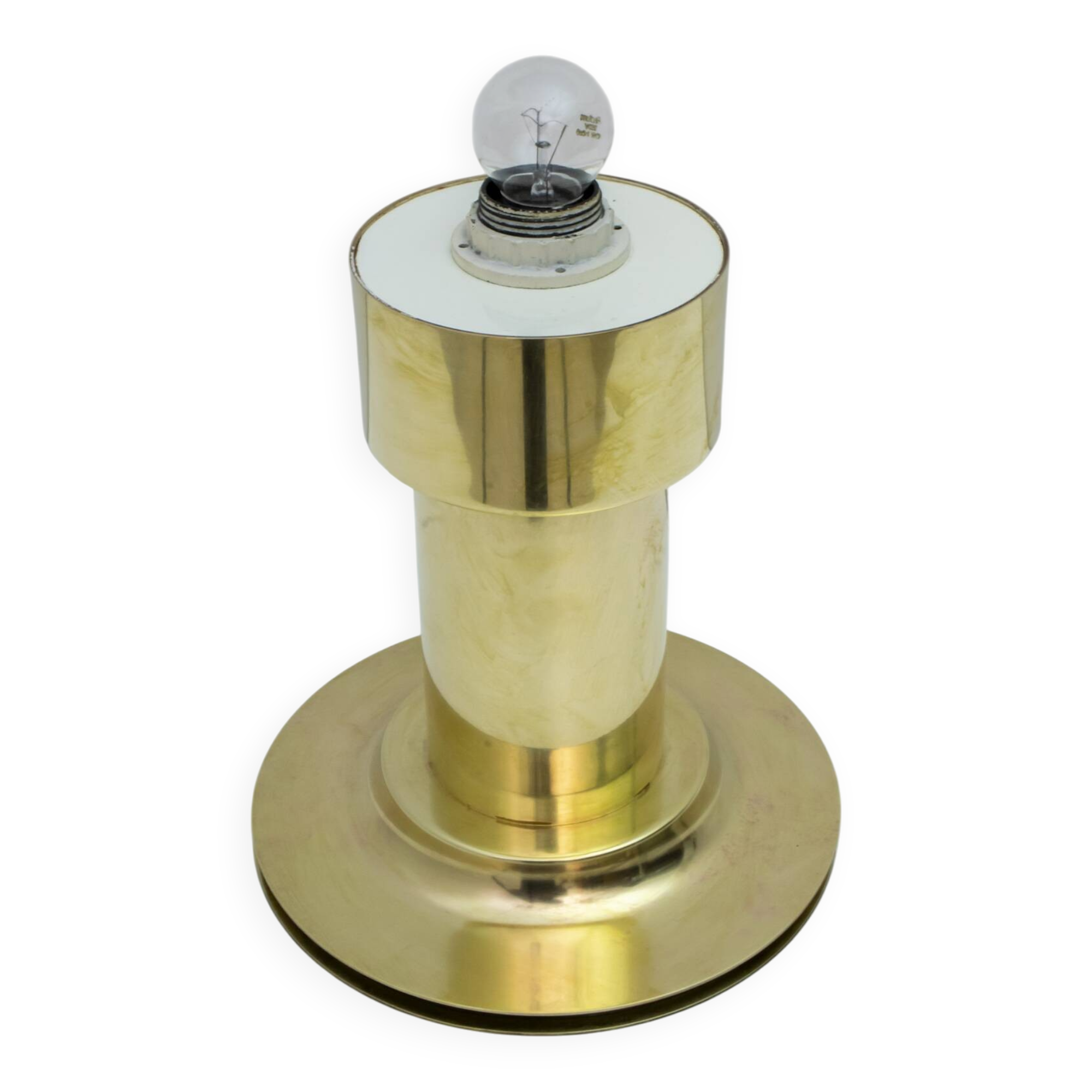 Mid-Century Modern Italian Brass Table Lamp, 1960s