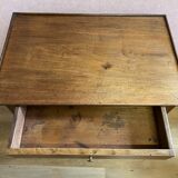 Small walnut writing table. 1 drawer, excellent condition.