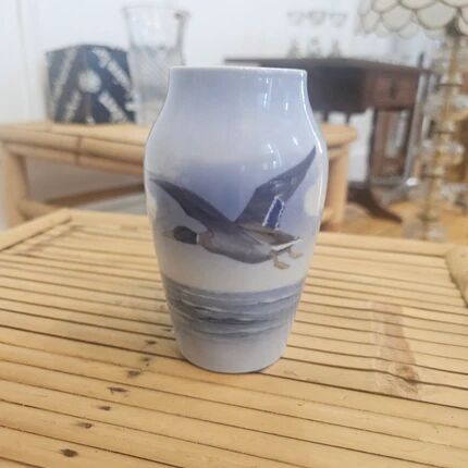 Vase canard colvert Royal Copenhagen - Modèle 1087
