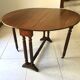 Table "Gateleg" anglaise en acajou