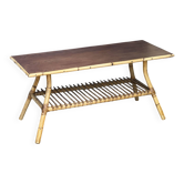 Rattan coffee table