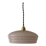 Pink Clichy glass pendant lamp