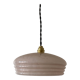 Pink Clichy glass pendant lamp