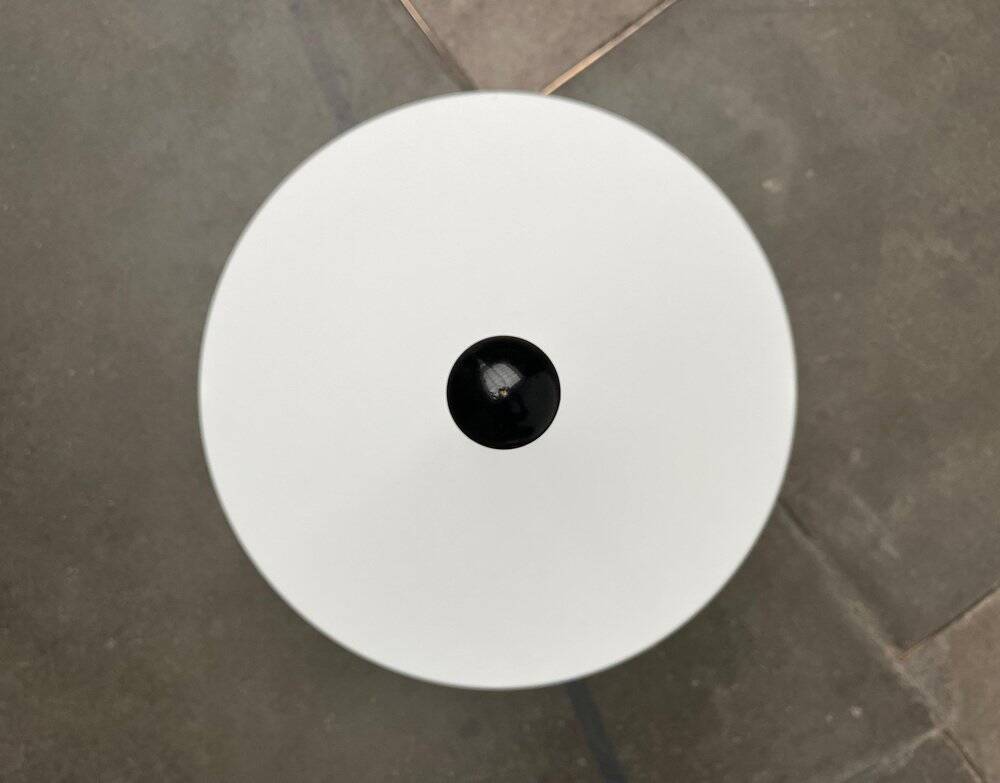 Postmodern vintage side table model Servomuto by Achille Castiglioni for Zanotta, 1970s.