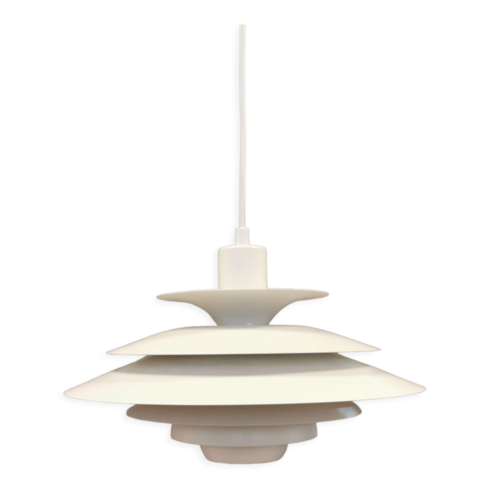 Danish designed hanging lamp, produced by JEKA (closed in the 1990s) model 1039-H.