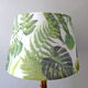 Lamp rattan and bamboo, of Cogolin, 60s