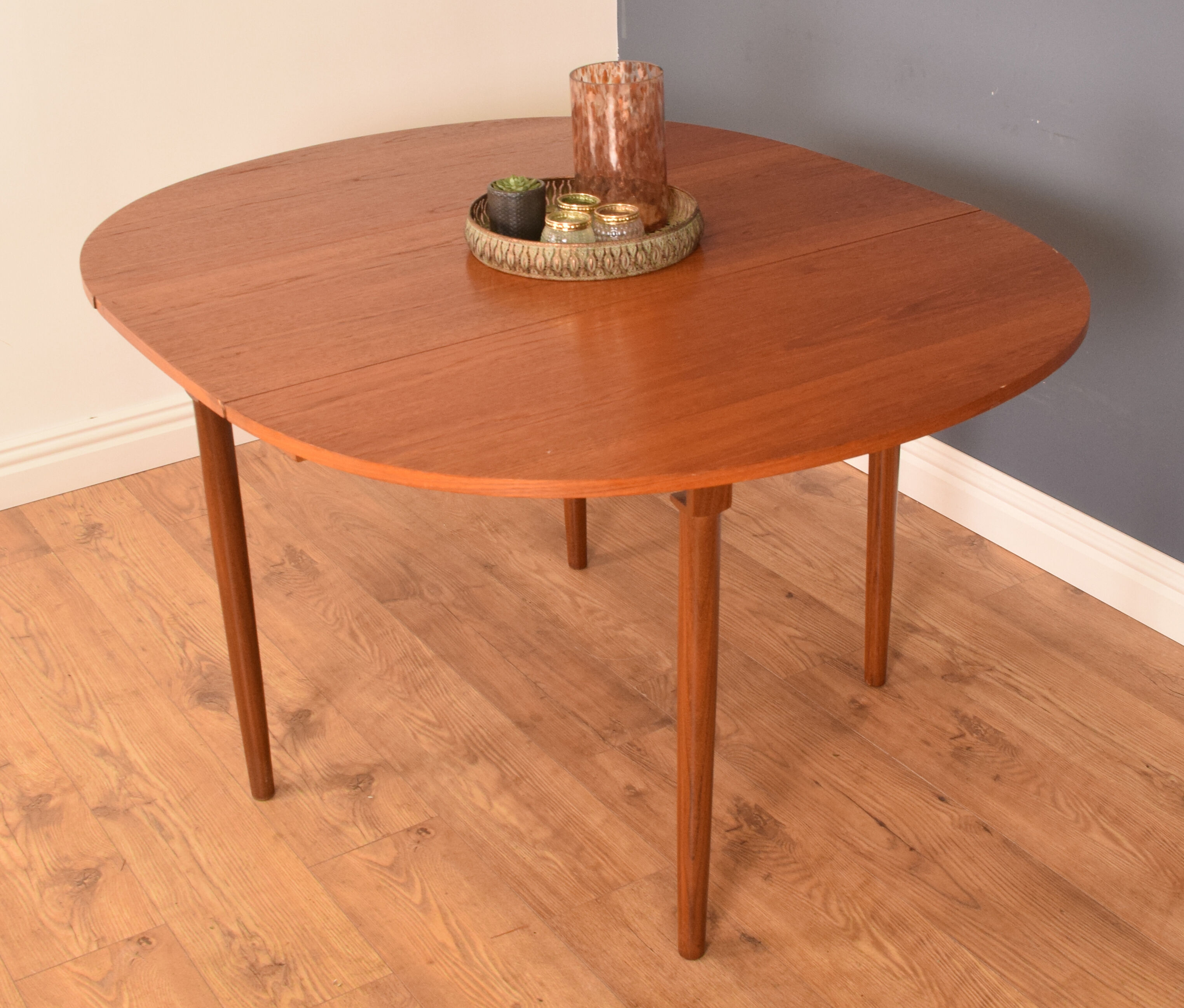 Retro Teak 1960s G Plan Drop Leaf Gate Leg Dining Table