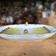 Antique asparagus dish in Limoges porcelain – Pates & Cie – system