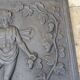 Old fireplace plate