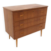 Scandinavian teak chest of drawers, Sweden, 1960