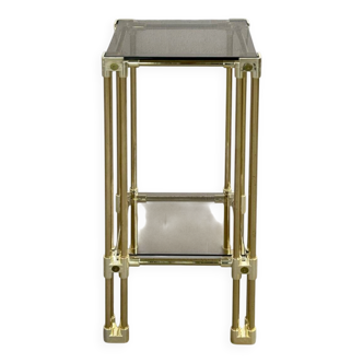 Brass and Glass End Column, 1970s