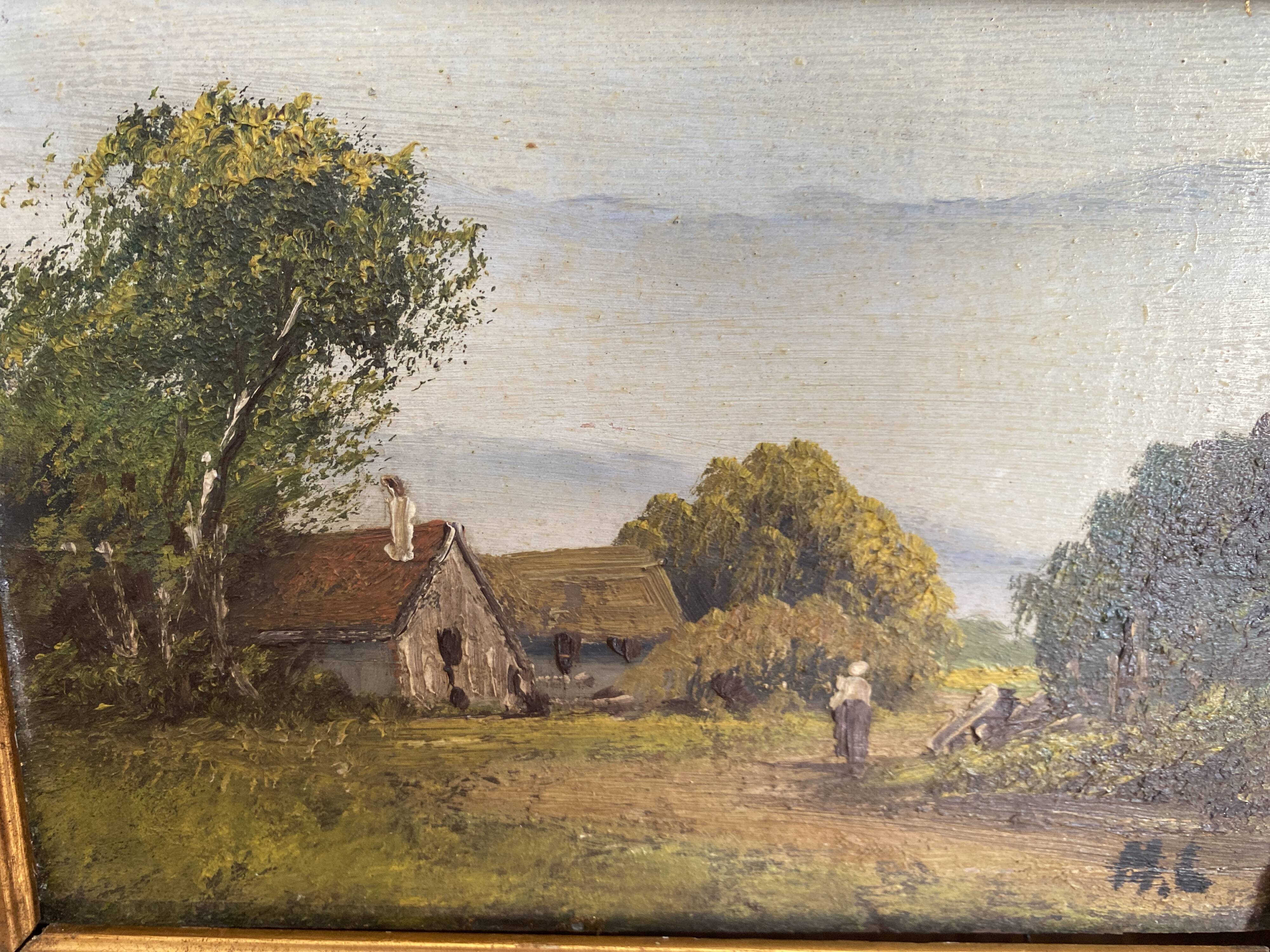 Tableaux paysage 19 ème