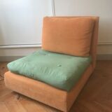 Vintage armchair driver 1970