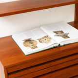 Modular Wall Unit by Poul Cadovius for Royal System, 1950s