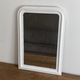 Miroir louis philippe at the end of the 19th century. 80x56. white.