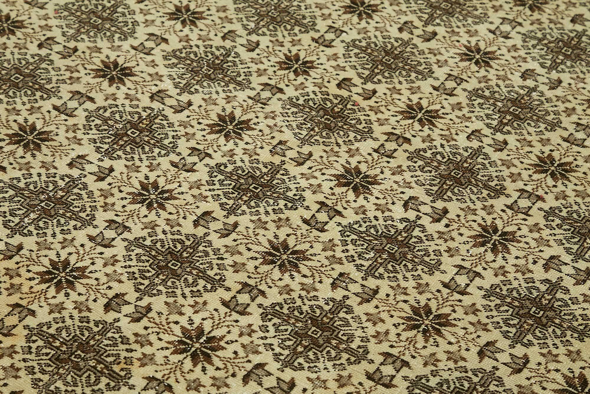 Turkish Wool Vintage Kayseri Rug 198 cm x 290 cm