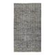 Tapis surteint gris en laine anatolienne vintage fait à la main