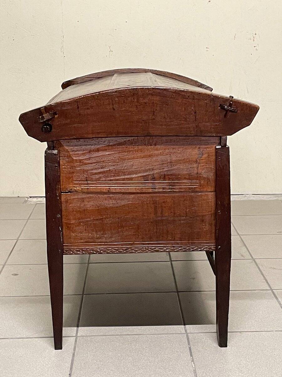 Antique beech chest of drawers, 19th century