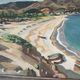 "View of the AGUAY Bay" Oil on canvas by Edmond ASTRUC 20th century