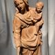 Vierge a l'enfant d'apres jean dubois en resine musee du louvre