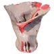 Grey pink ceramic by Rita Alaoui