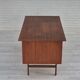 1960s, Danish teak wood desk, drawers.