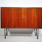 Sideboard by Erich Stratmann, teak, hairpin legs, cabinet,  1960s