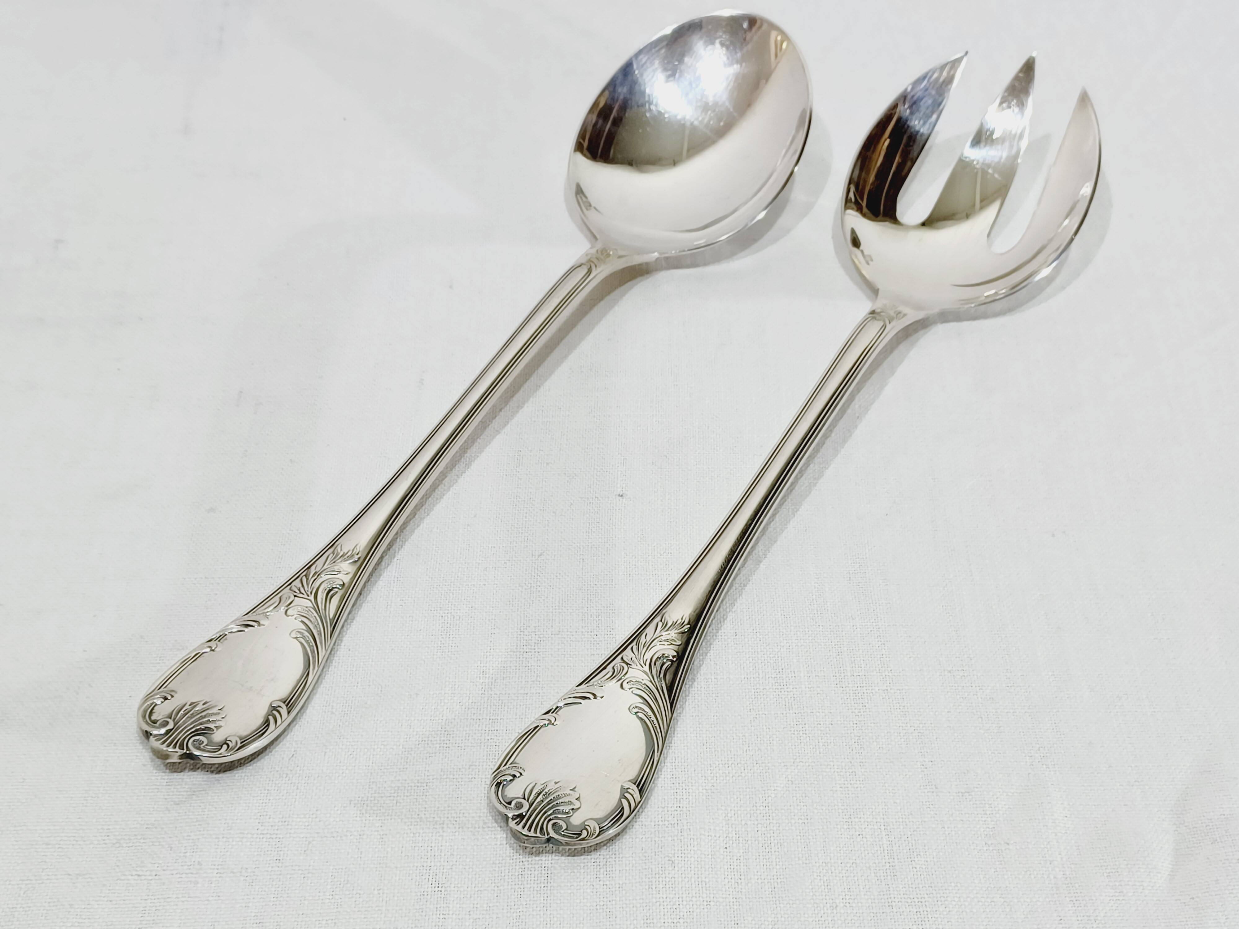Christofle – Marly model salad cutlery