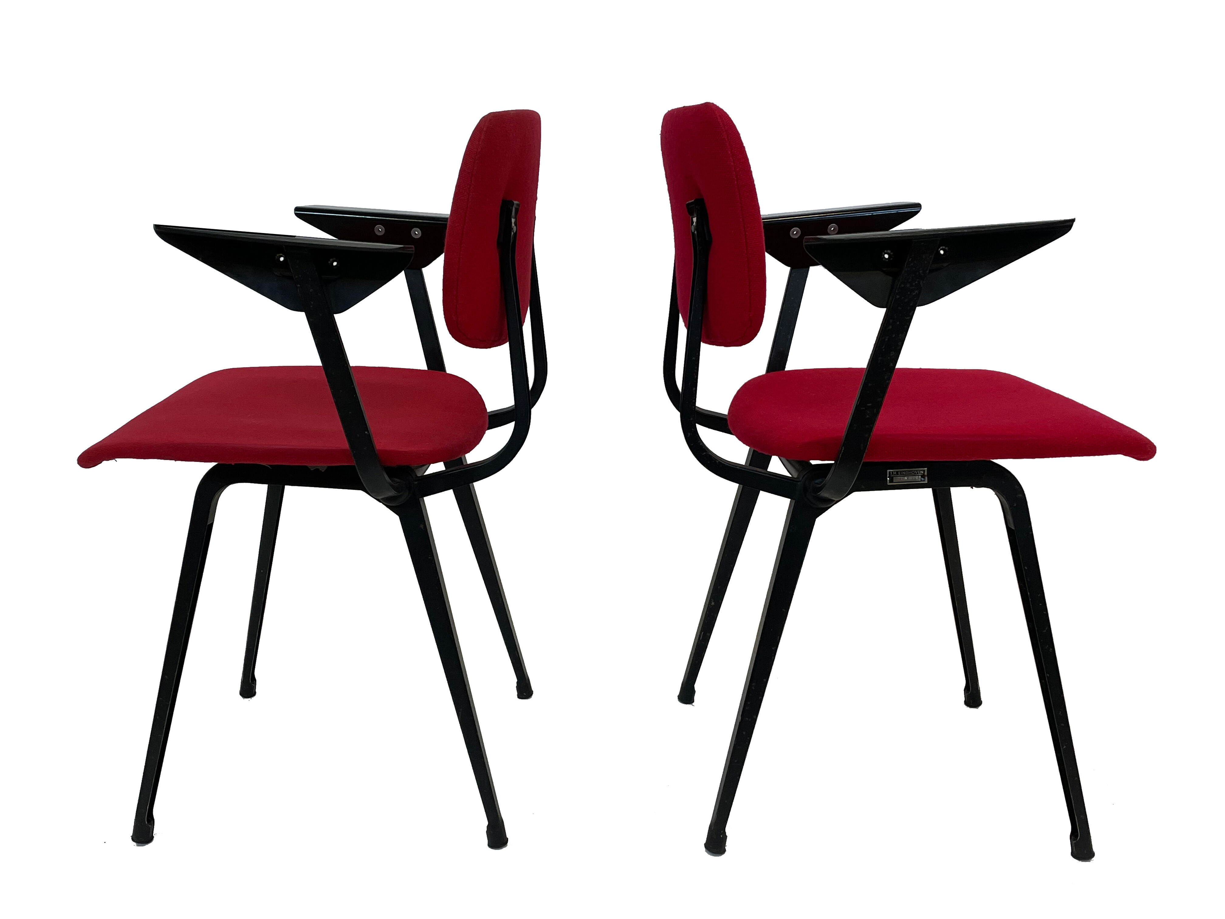 Lot de 4 chaises Revolt par Friso Kramer pour Ahrend de Cirkel