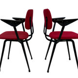 Set of four vintage Revolt chairs by Friso Kramer for Ahrend de Cirkel