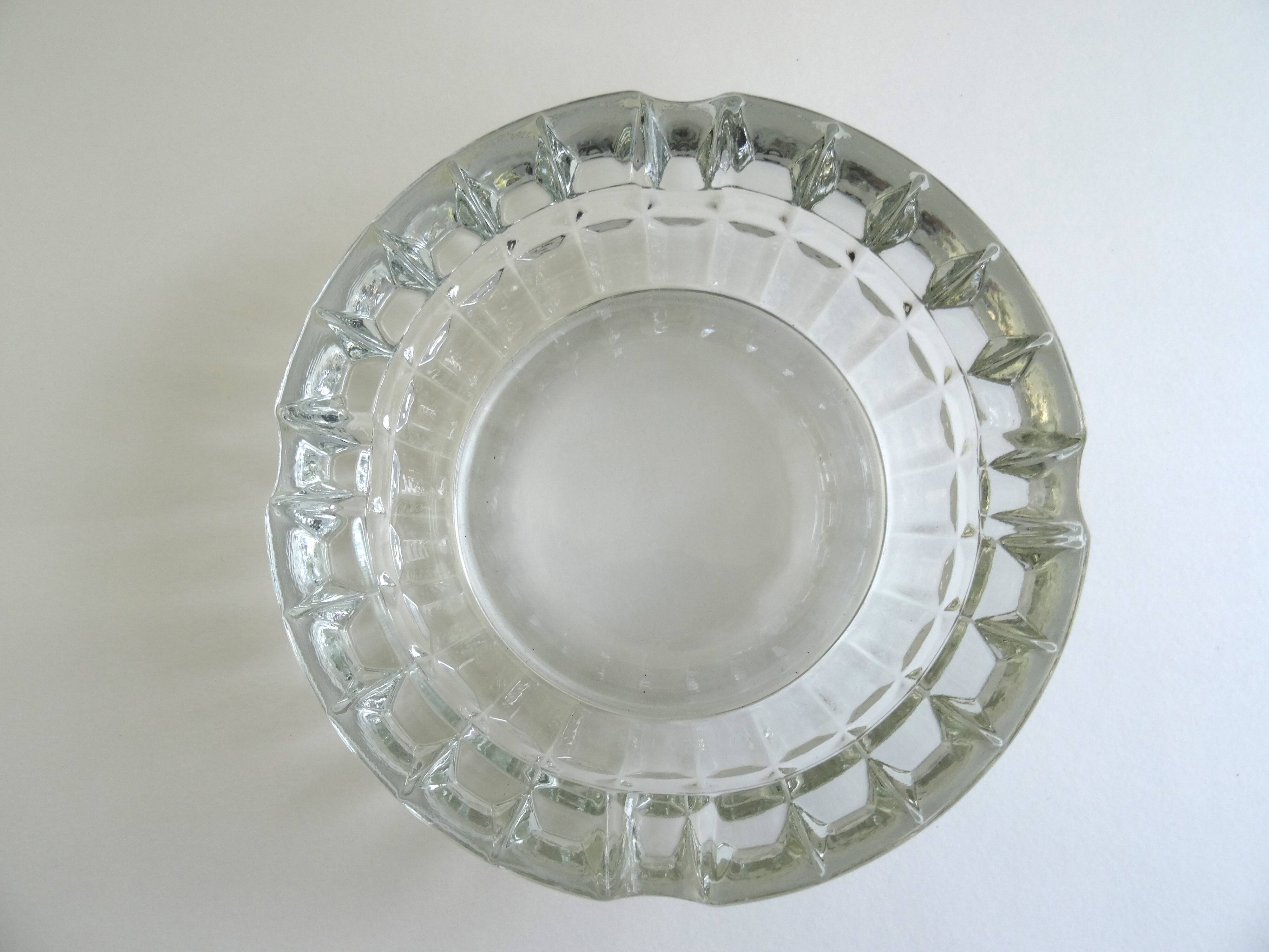 Crystal ashtray