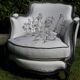 Bergère style Louis XV relookée
