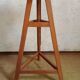 Oiled wood sculptor's harness