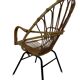 Rattan chair by Dirk van Sliedregt Rohe Noordwolde 1960 in the Netherlands