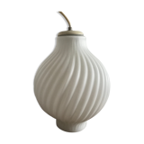 Pleated opaline ceiling circa 1950