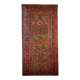 Handmade antique Persian Kurdish rug 122cm x 231cm 1880s - 1B415