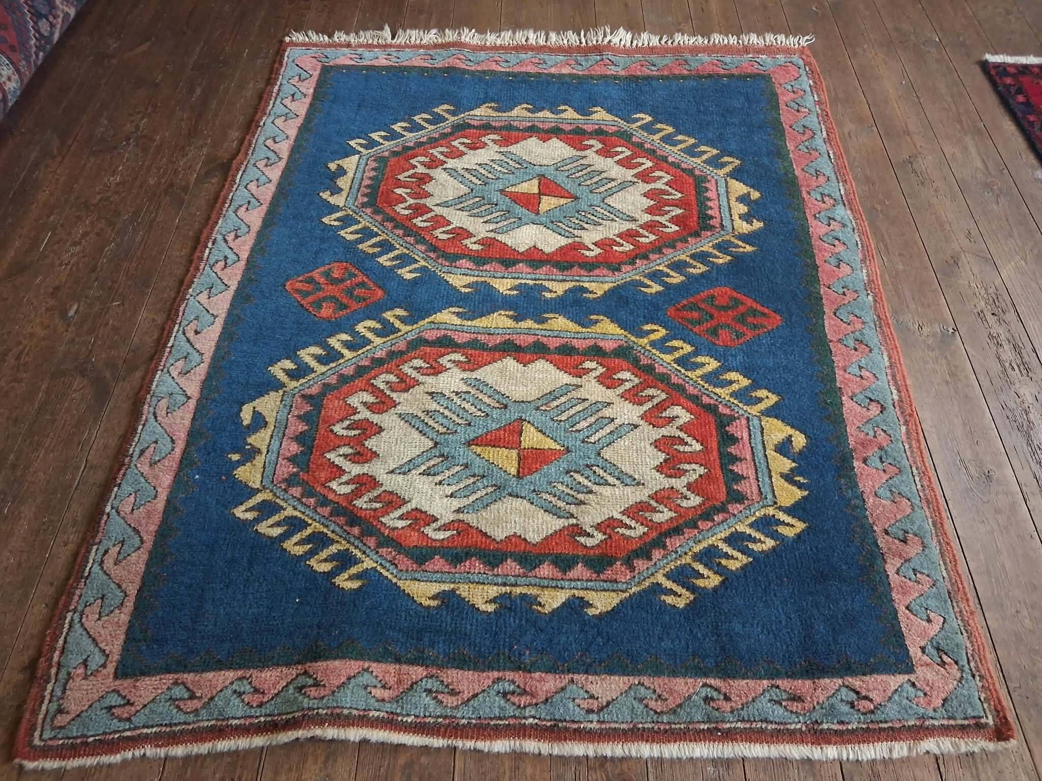 Anatolian Kars Kazak handmade rug 154x121cm