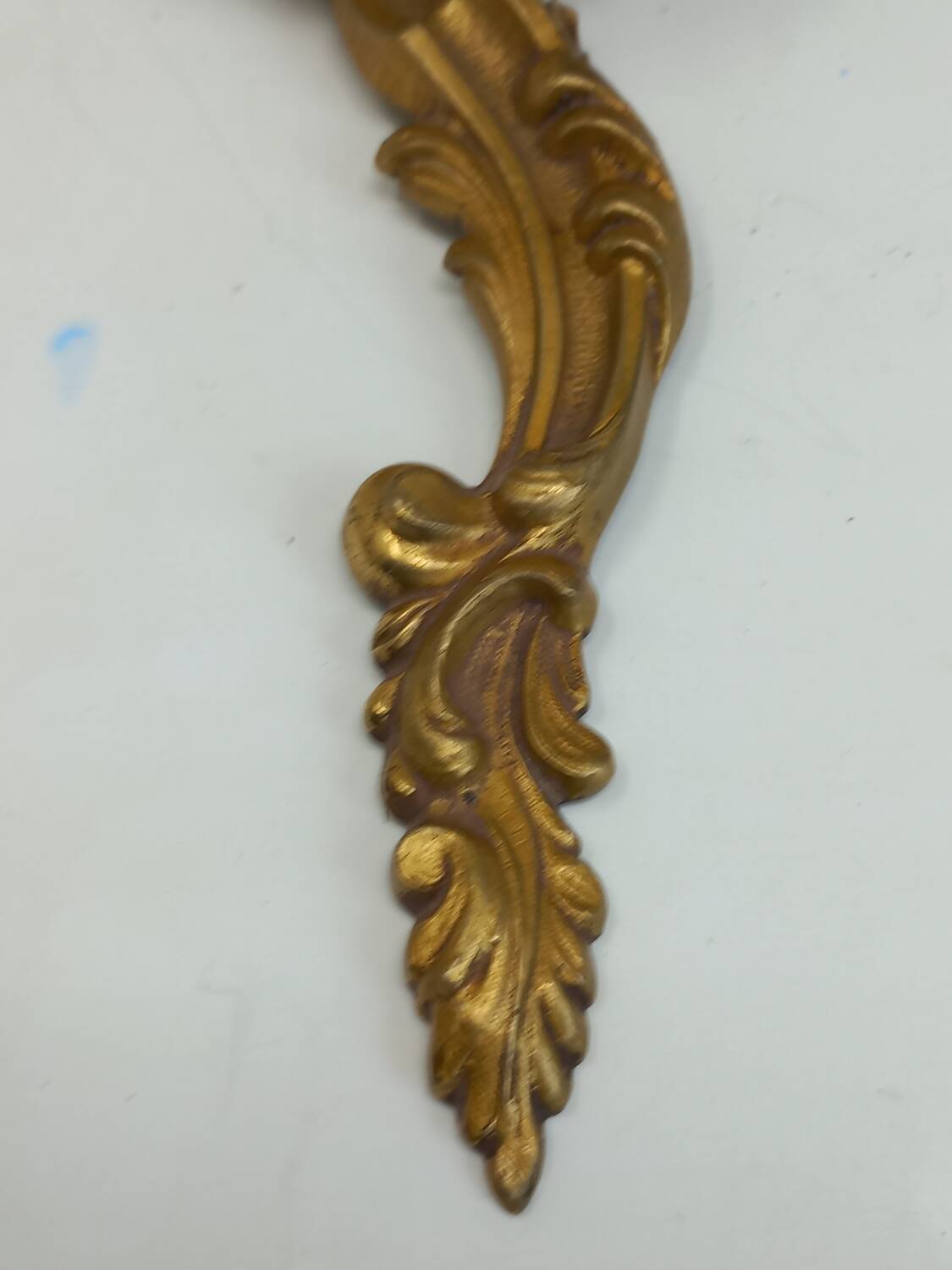 Pair of Louis XV style two-light bronze wall sconces